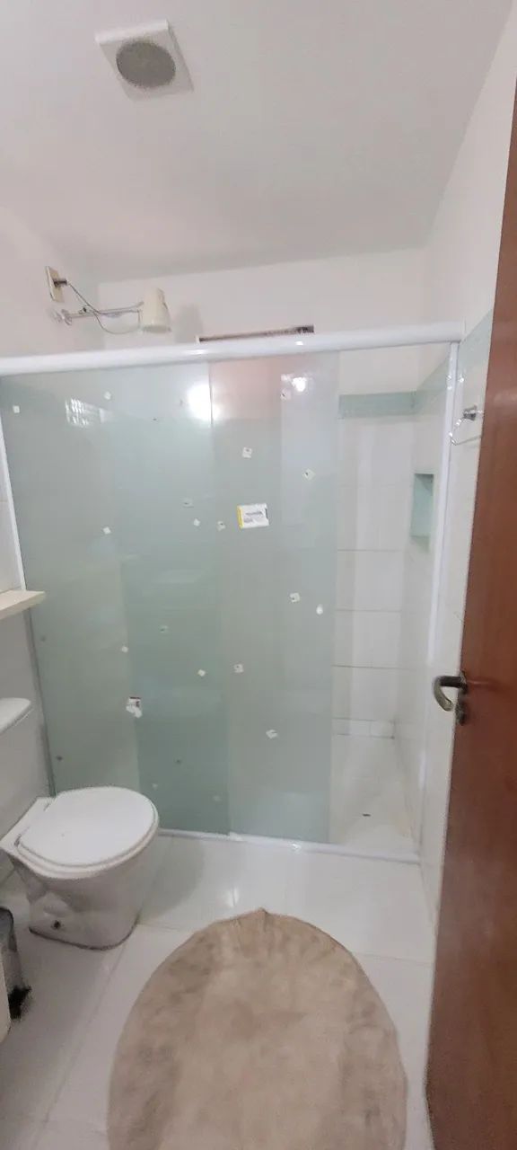 Box banheiro jateado 1.50m, novo , instalado  - Foto 2