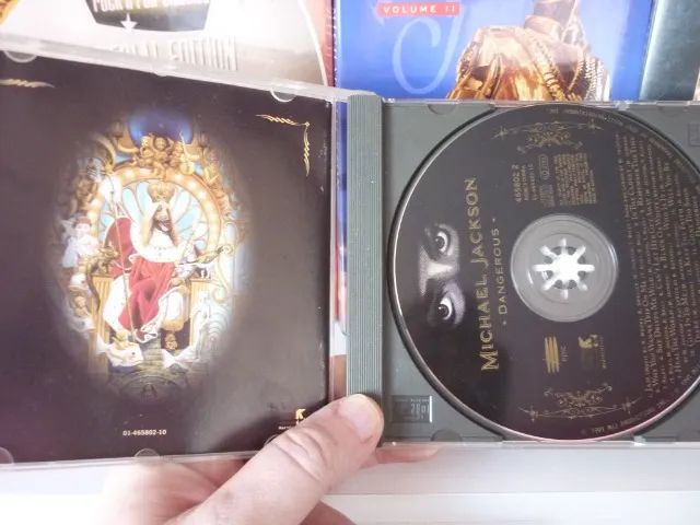 Michael jackson dangerous cd importado + coleção DVD history - raro lote - Foto 3
