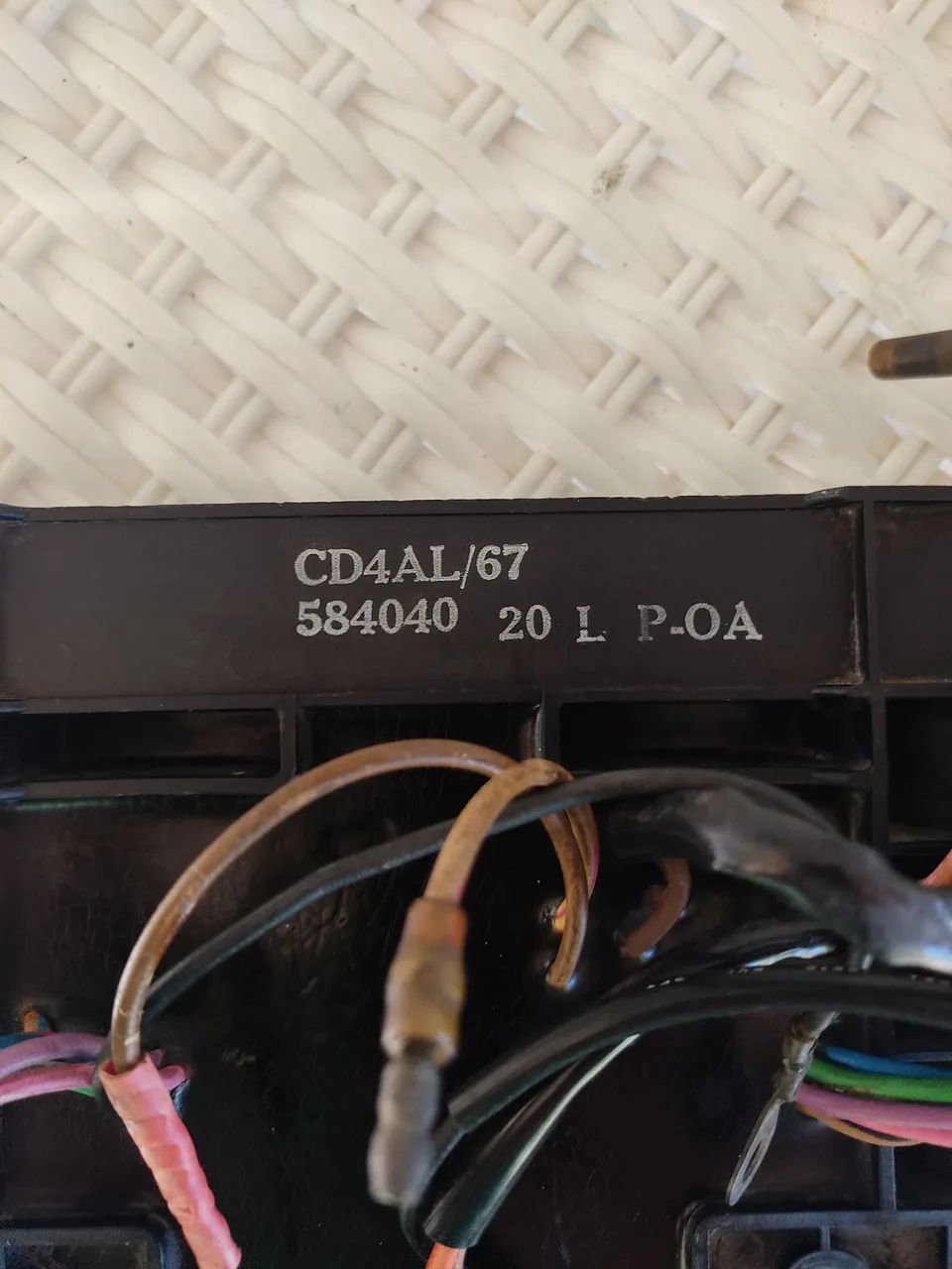 CDI de motor de popa Johnson evinrude CD4AL/67 584040
