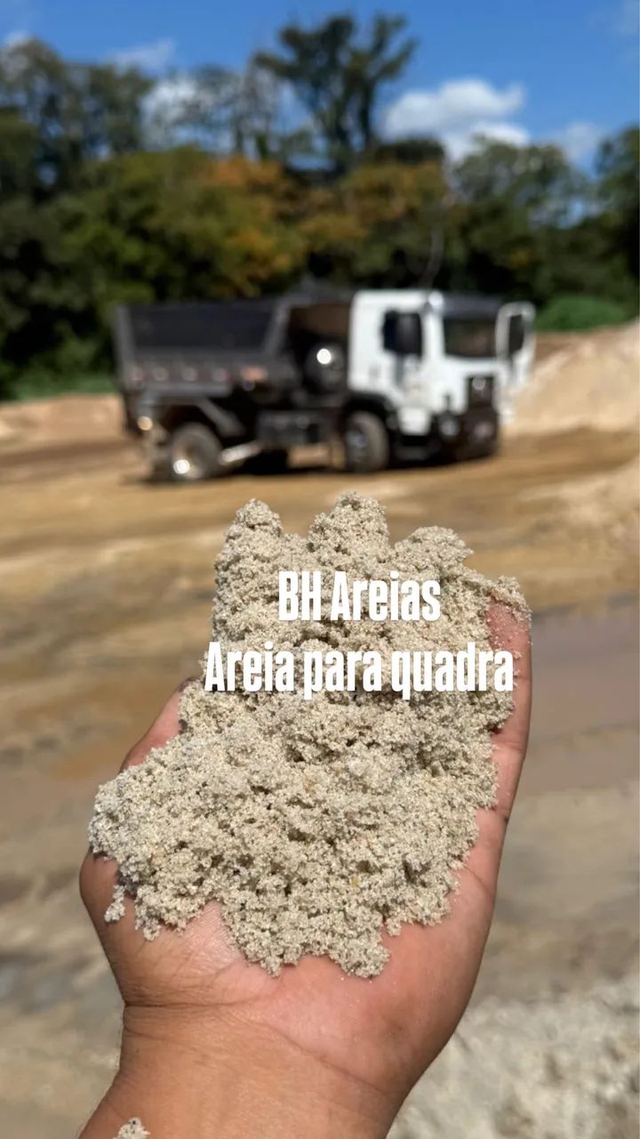 Areia lavada média,fina e grossa  - Foto 2