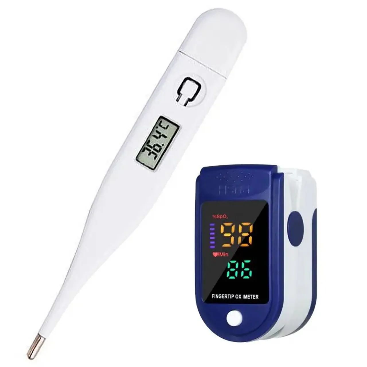 Termômetro Digital e Oxímetro de Dedo