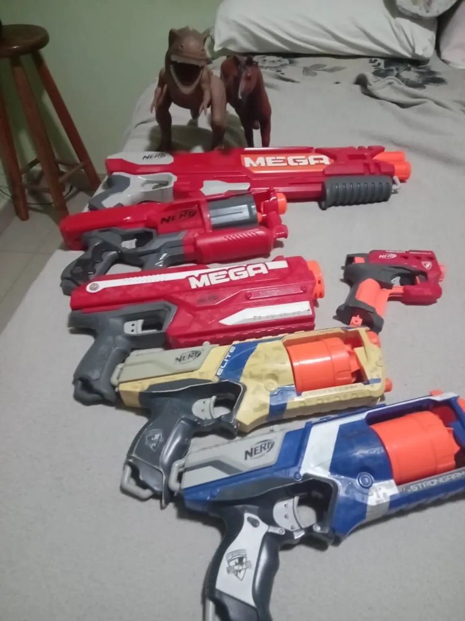 Kit de 6 Nerf Mega para a galera! - Foto 2