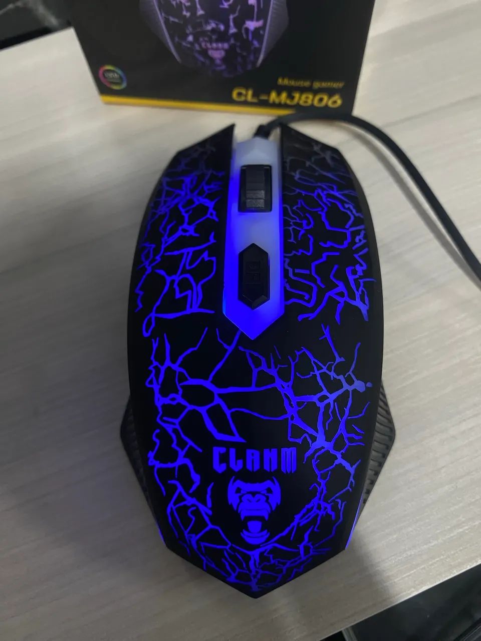 Mouse Gamer Clanm CL-MJ806  - Foto 4
