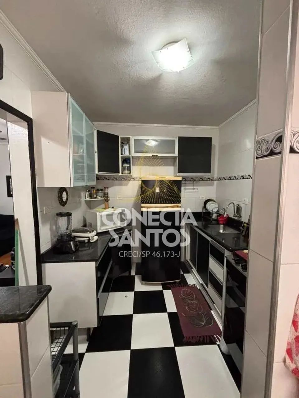 Apto com 2 quartos, Encruzilhada, Santos -Cod:1617 - Foto 2