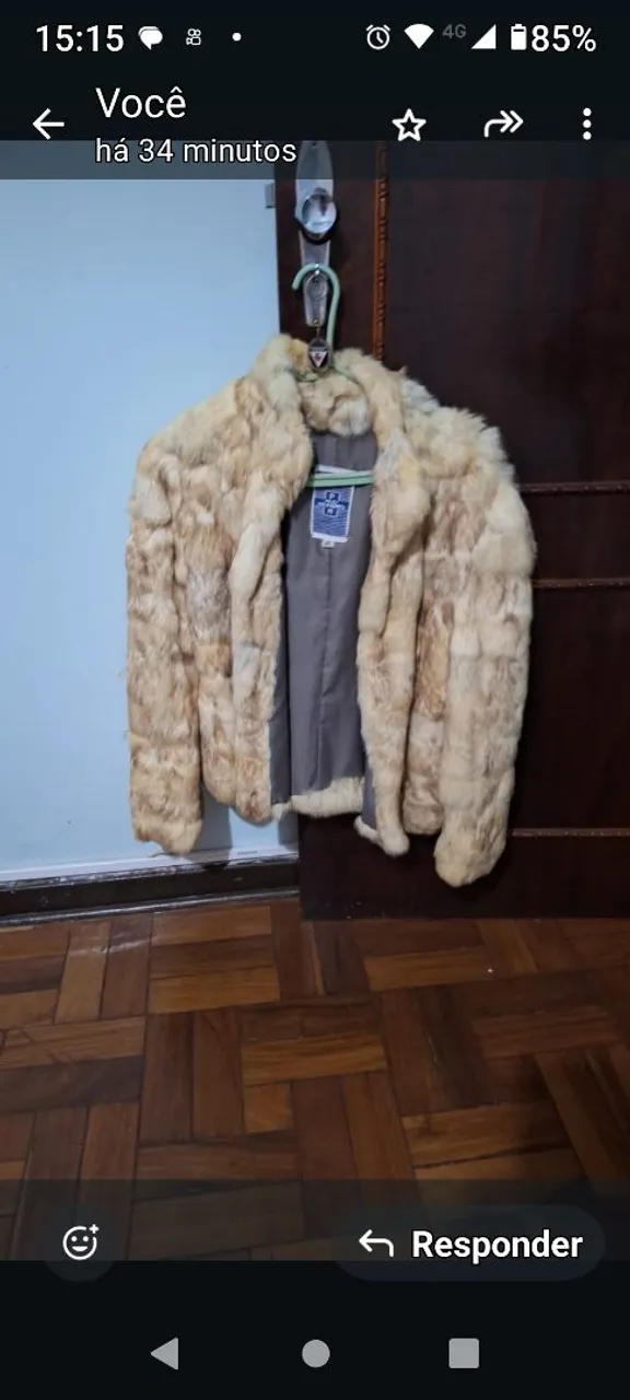 Casaco de pele