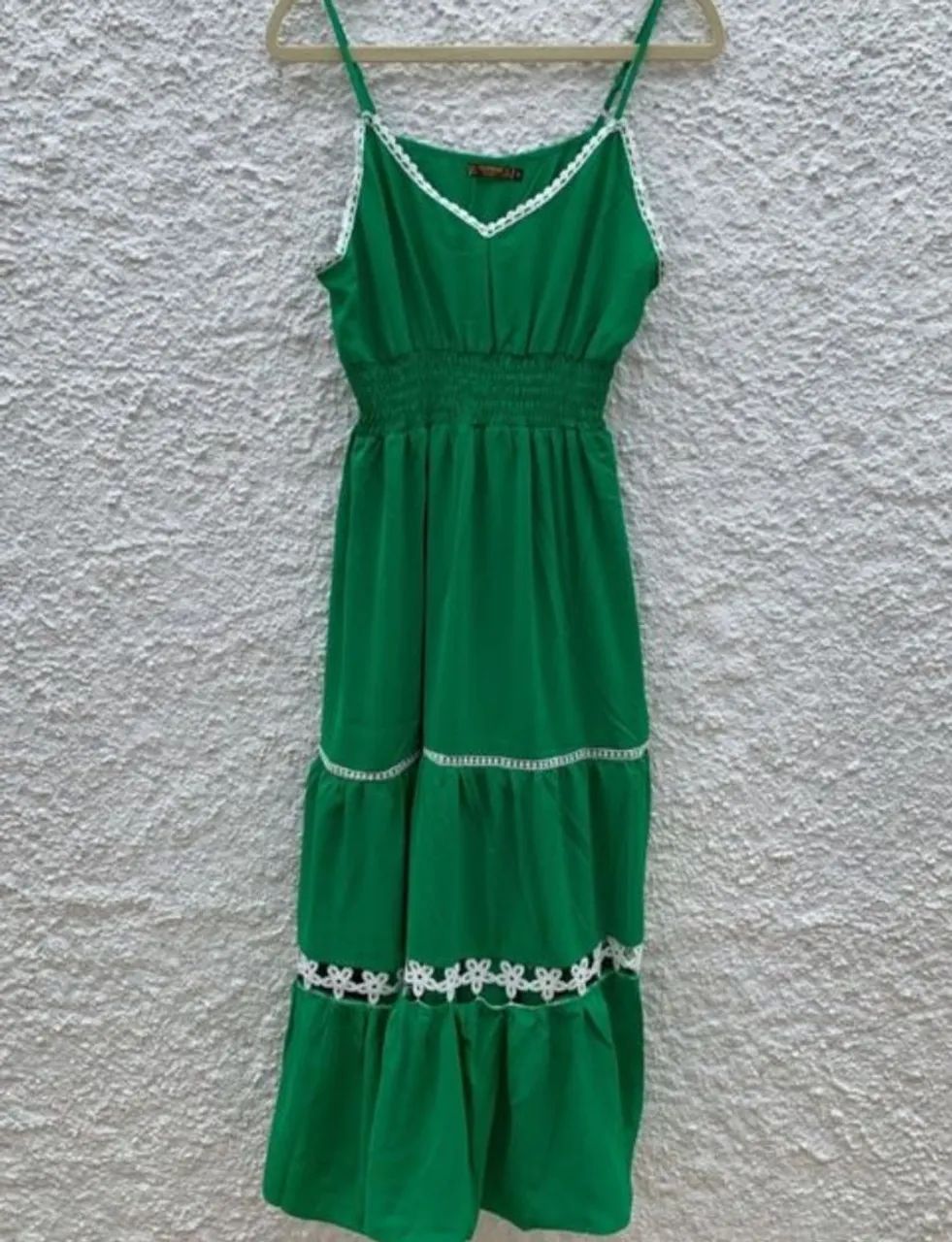 Vestido Midi verde  - Foto 2