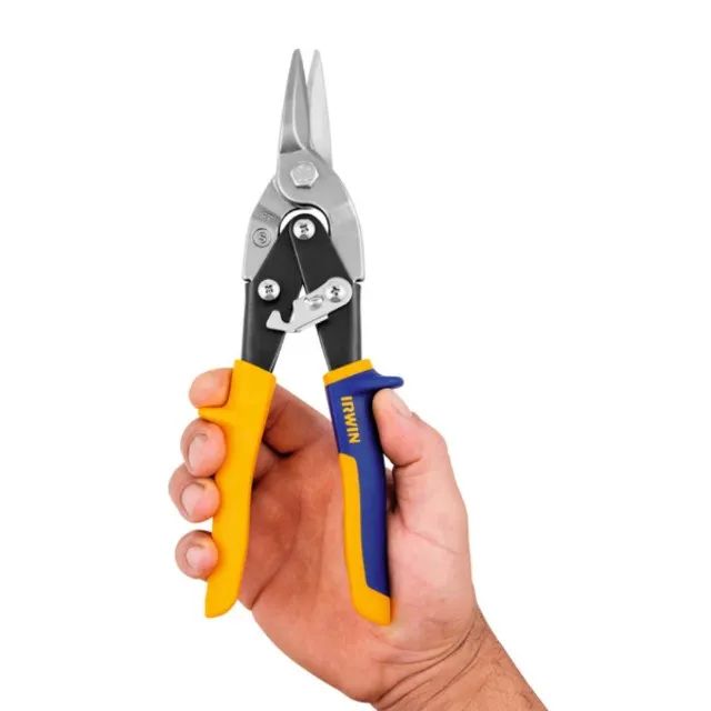 Tesoura Tipo Aviação Corte Reto e Curvas Amplas Pro Touch? 10'' Irwin 2073113