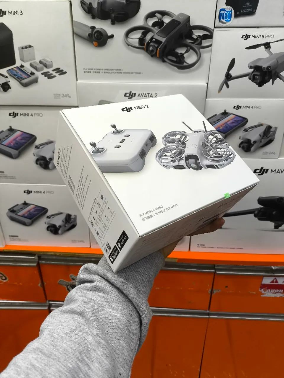 (Oferta tempo limitado) Dji Neo 2 Combo(BR Anatel) Novo com Garantia  - Foto 2