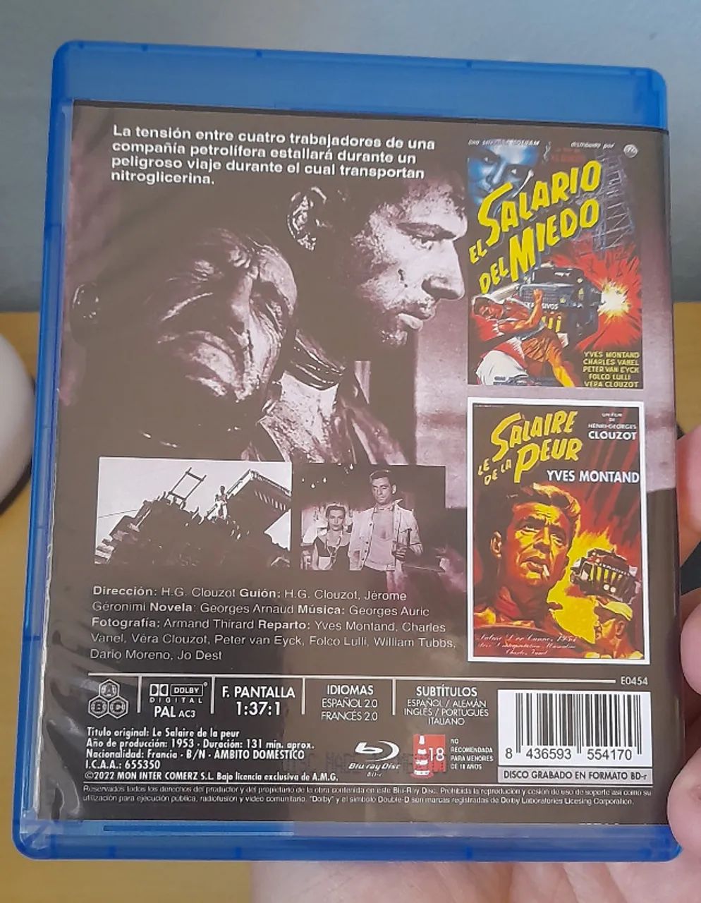Blu-ray o Salário do Medo - Foto 2