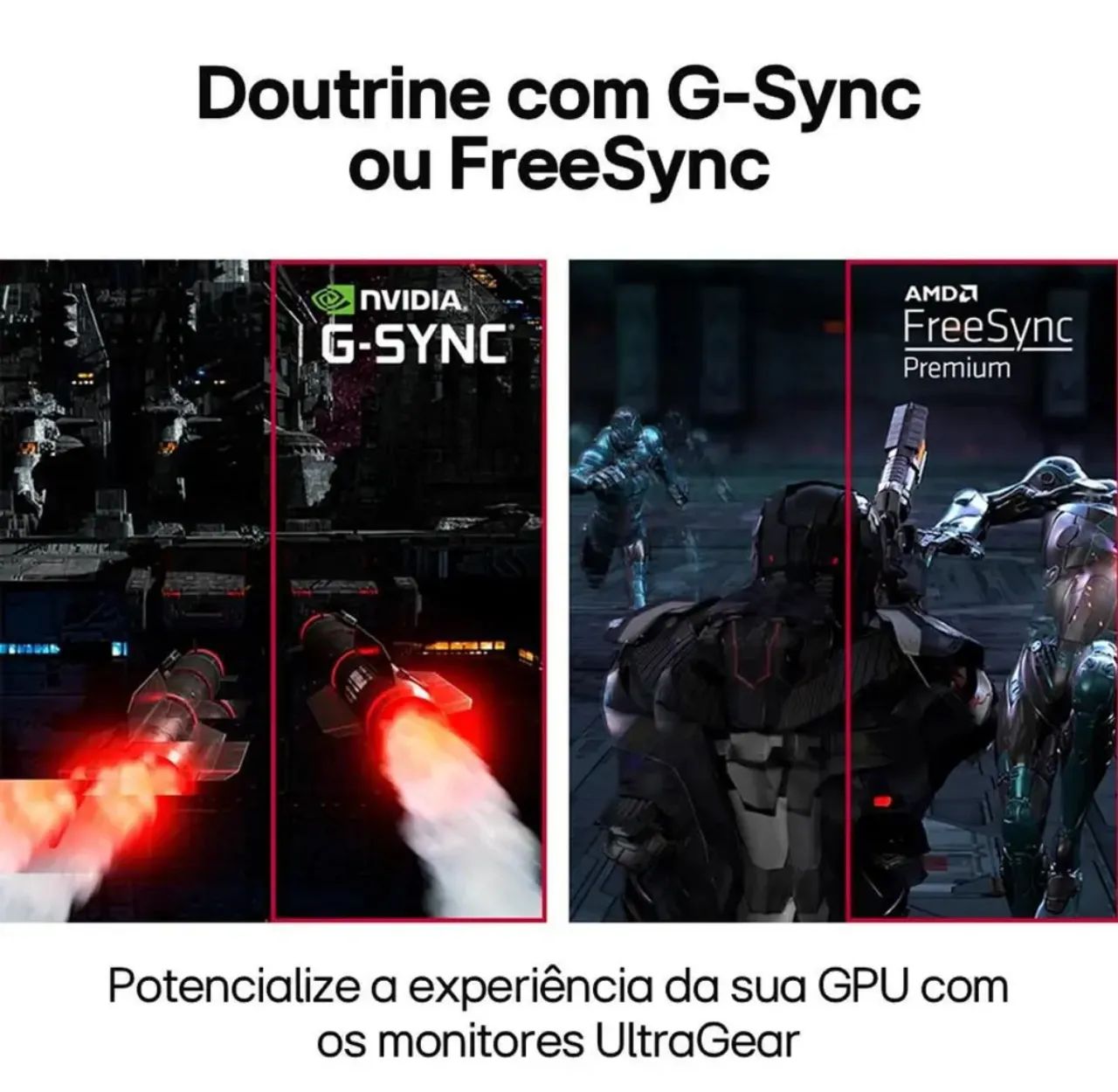 Monitor Gamer LG Ultragear 27?, Full HD, 144Hz, 1ms, ips, HDR 10, Nvdia Gsync - Foto 4