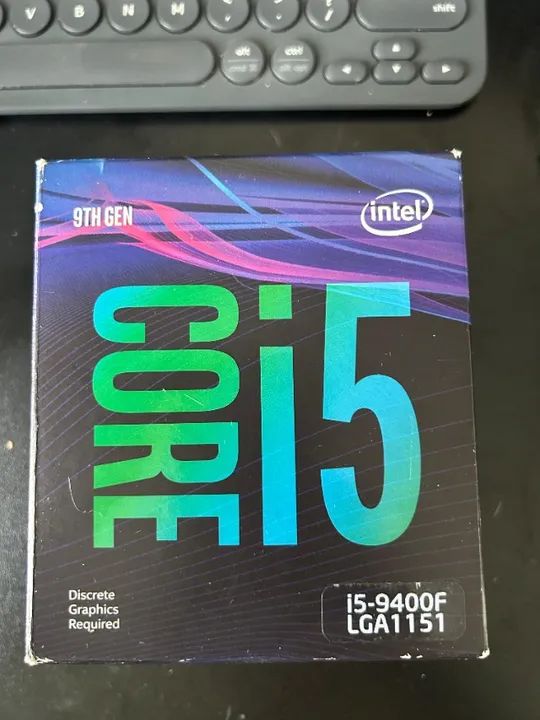 Processador i5-9400F Intel LGA 1151 Com Cooler Box