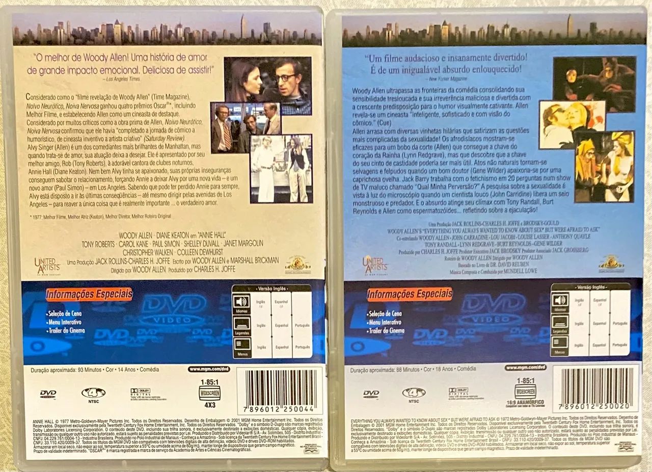 Coleção de DVDs Woody Allen - Foto 4