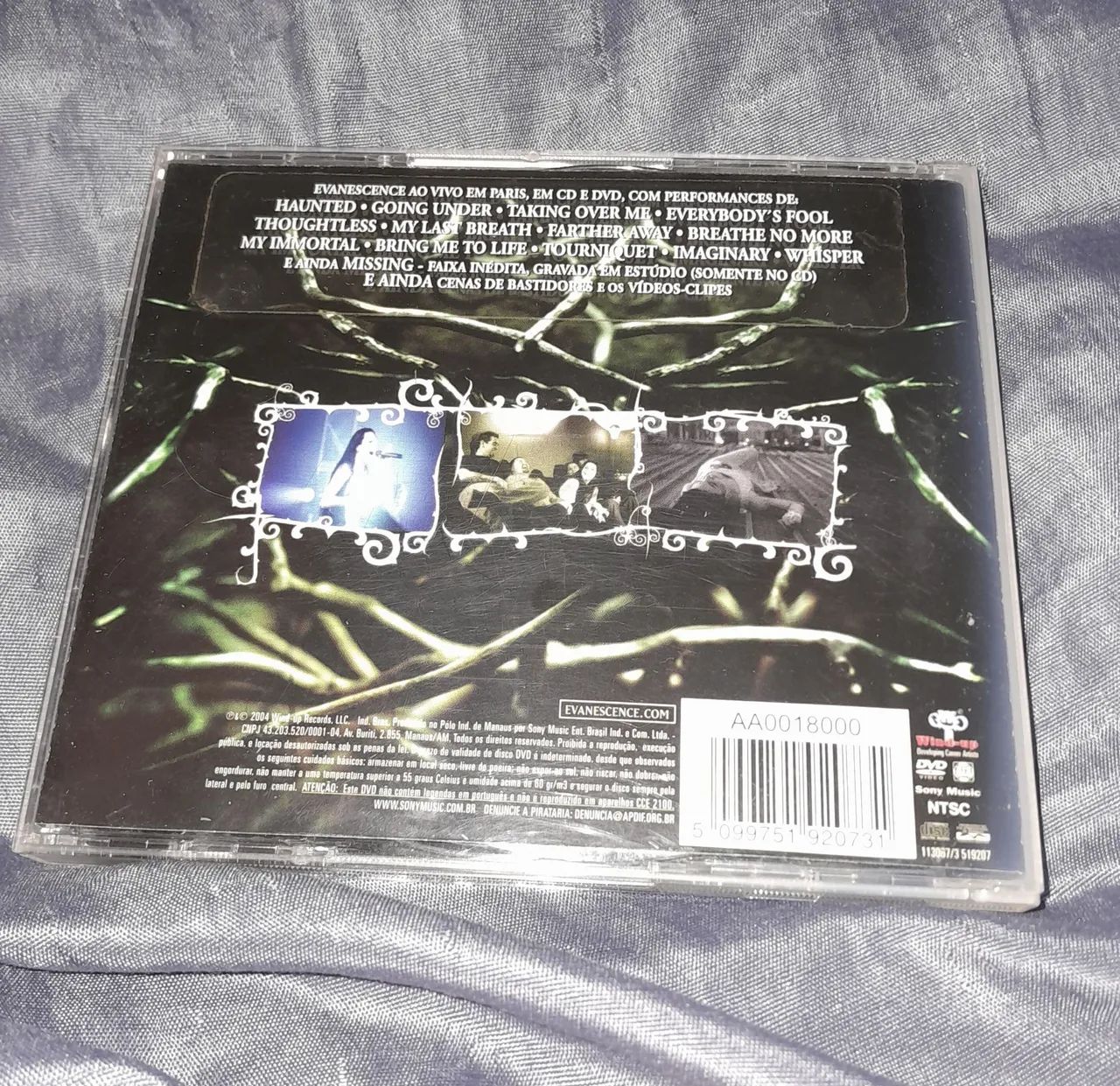 Cd Evanescence-anywhere but home duplo  - Foto 3