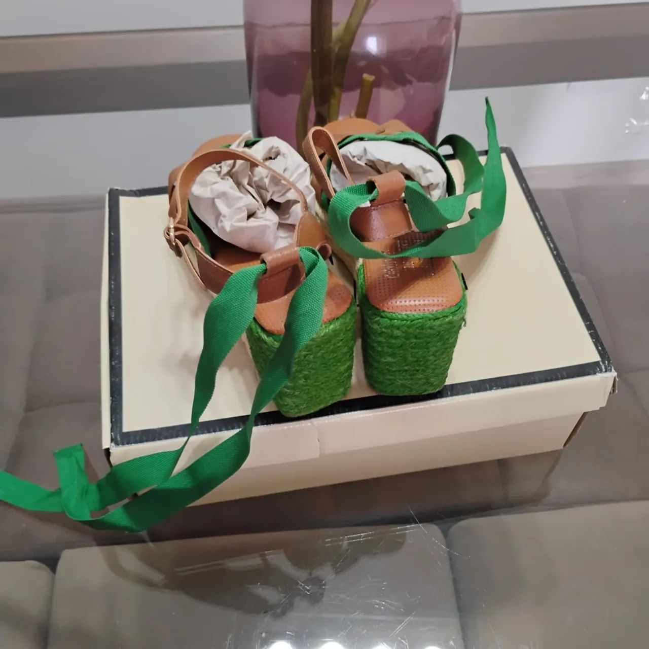 sandália Orcade linha conforto n.36 nova - Foto 2