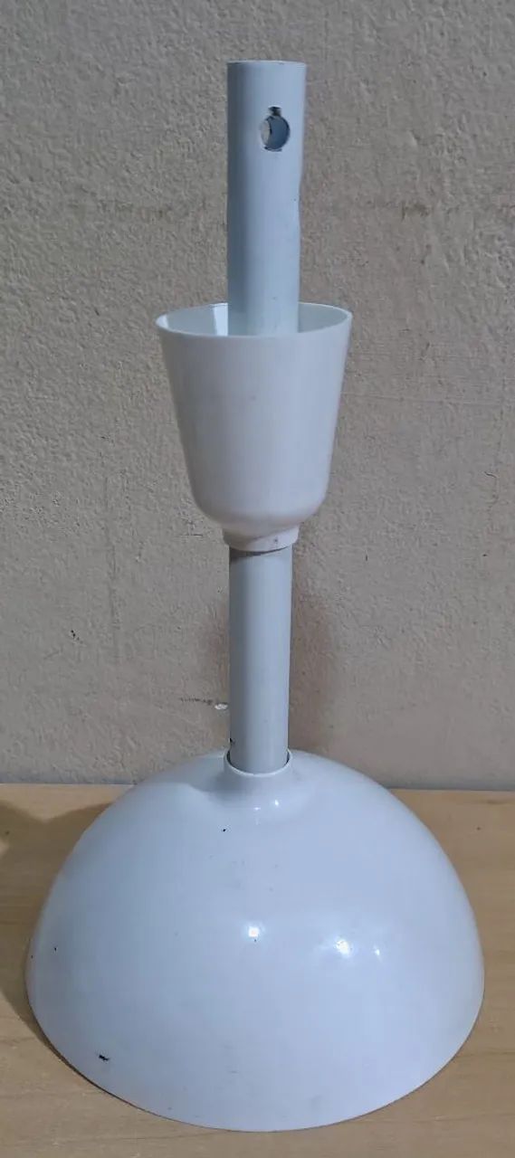 Aste de Ventilador de Teto Branco - Completa