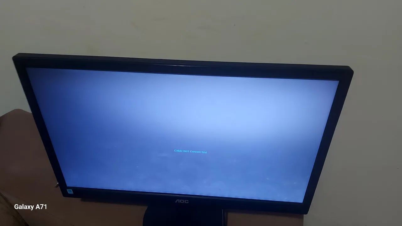 Monitor AOC -20 pol Tela LCD - 60Hz - Foto 2