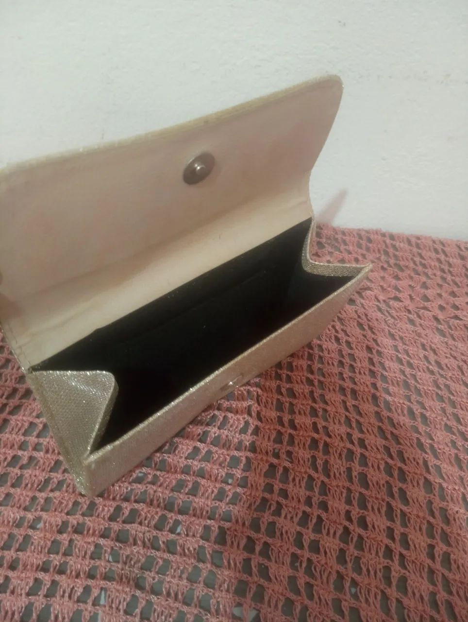 Bolsa feminina Dourada  - Foto 4