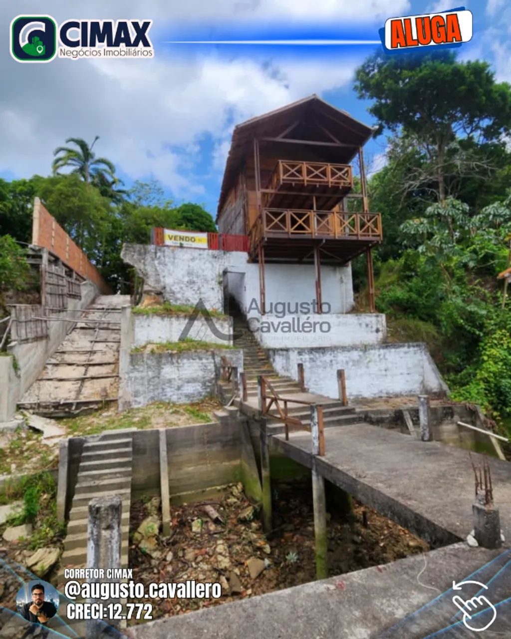 Sítio com Duas casas integradas Na Bacabeira em Mosqueiro