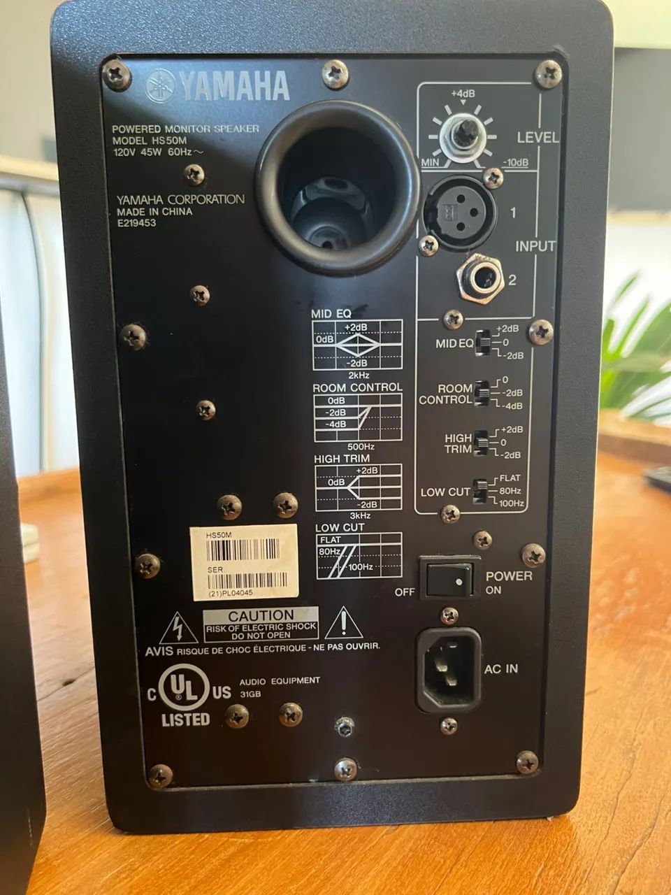 Monitores de estúdio biamplificado Yamaha Hs5 (par) - Foto 5