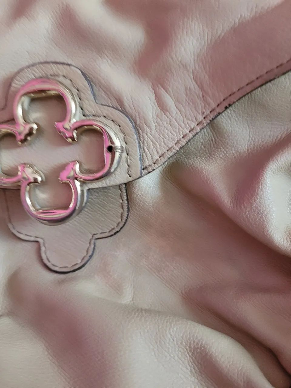 Bolsa média de couro legítimo capodarte - Foto 4