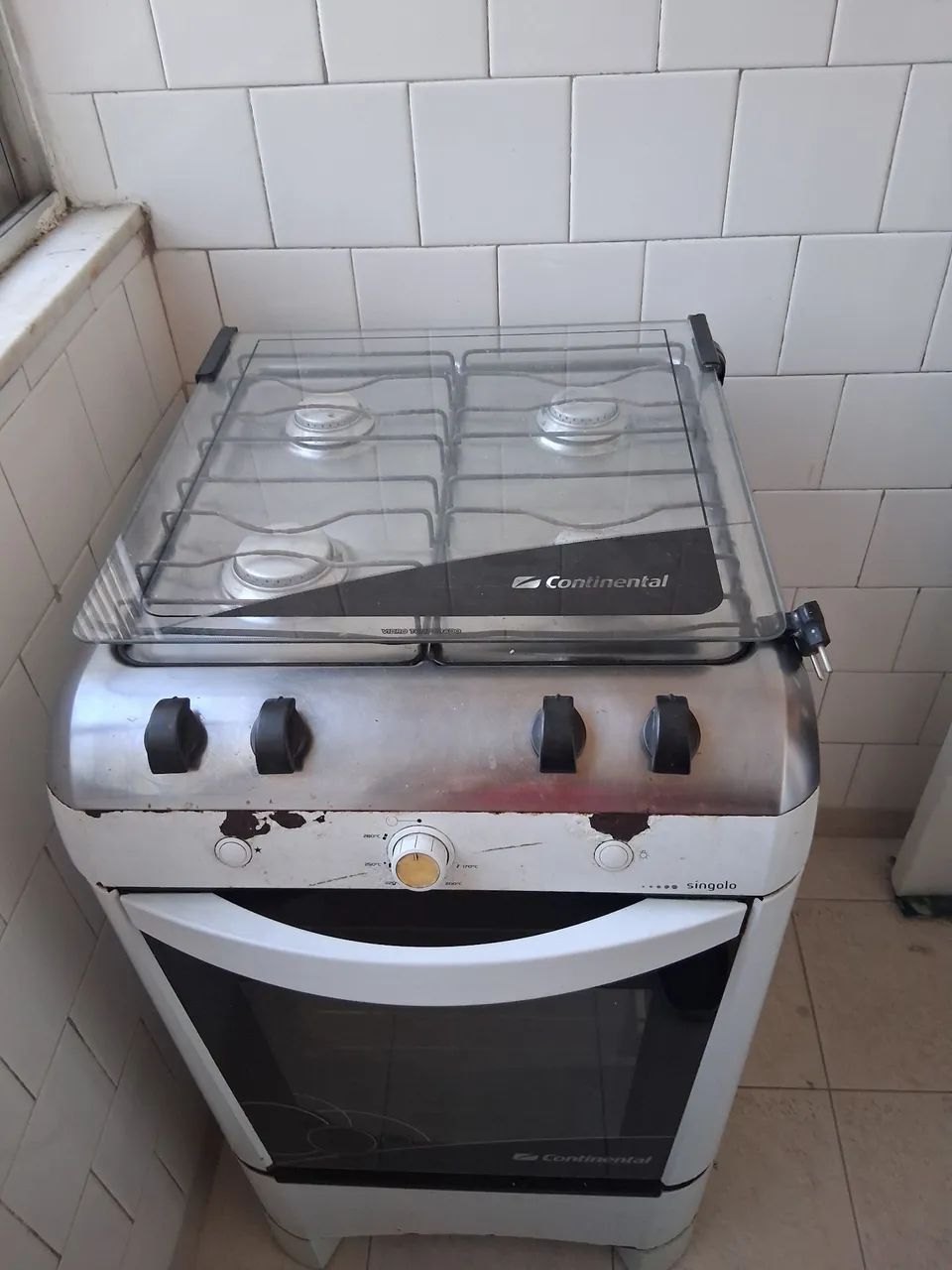 Fogão usado de gás para gás de rua. - Foto 2