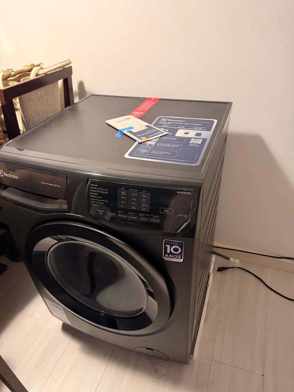 Máquina Lava e Seca 12kg Electrolux 