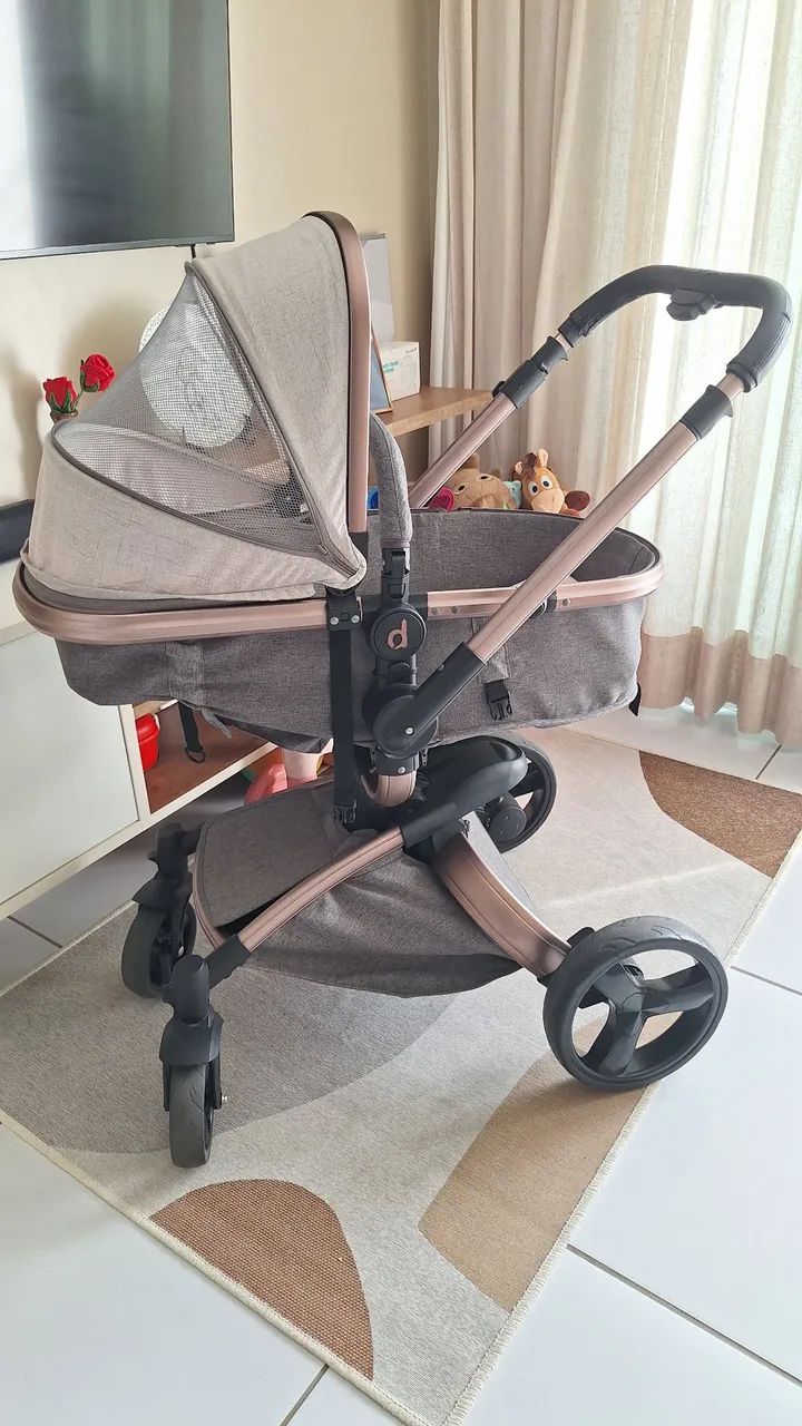 CARRINHO DE BEBÊ DZIECO VULCAN 360 (Top de linha)