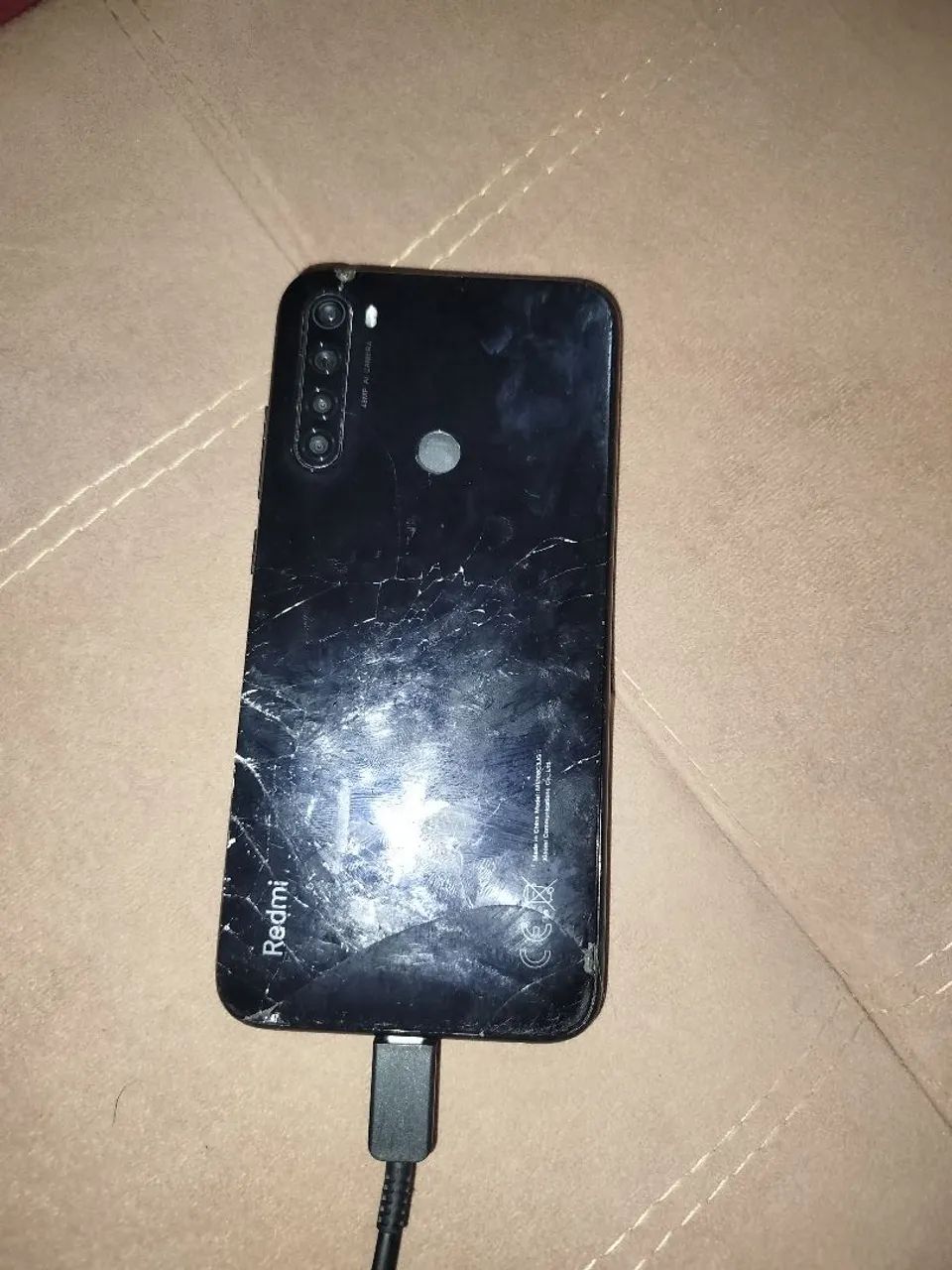 Redmi note 8 com tela danificada ideal pra quer arrumar ou retirar peça  - Foto 2