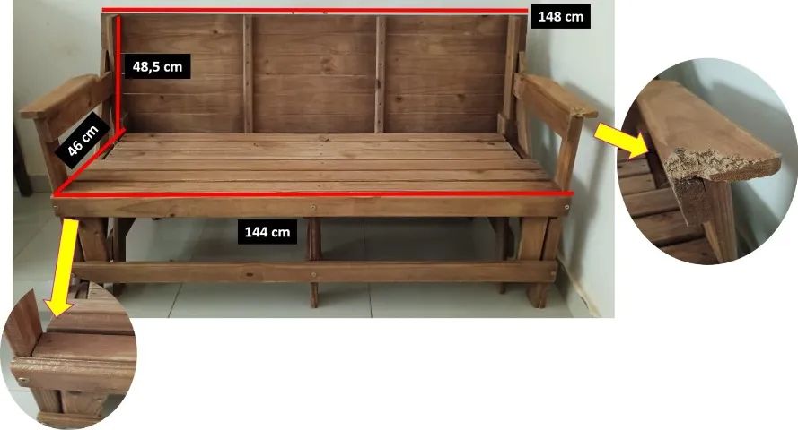 Banco/Mesa de Camping - Foto 2