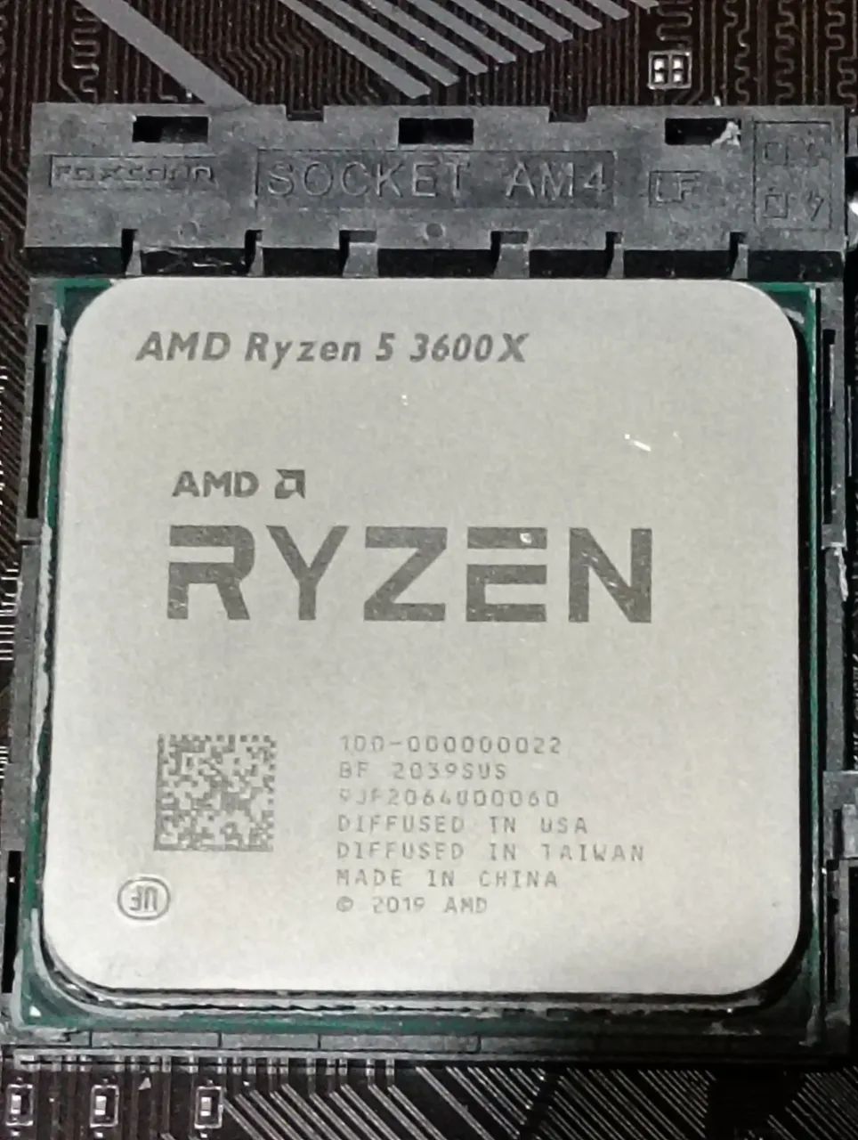 Ryzen 3600x no blister