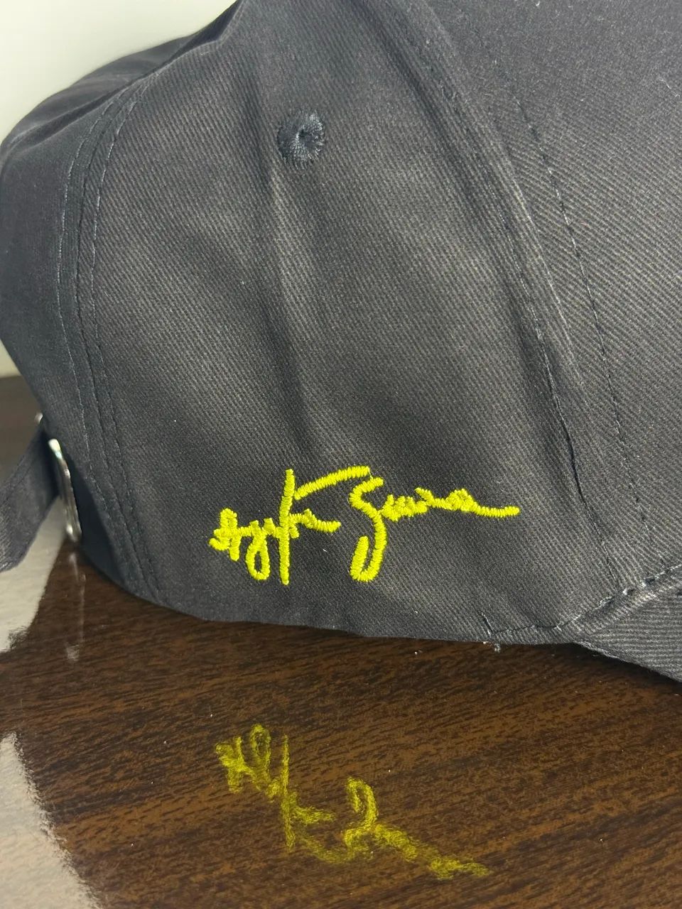 Boné preto - Ayrton Senna  - Foto 3