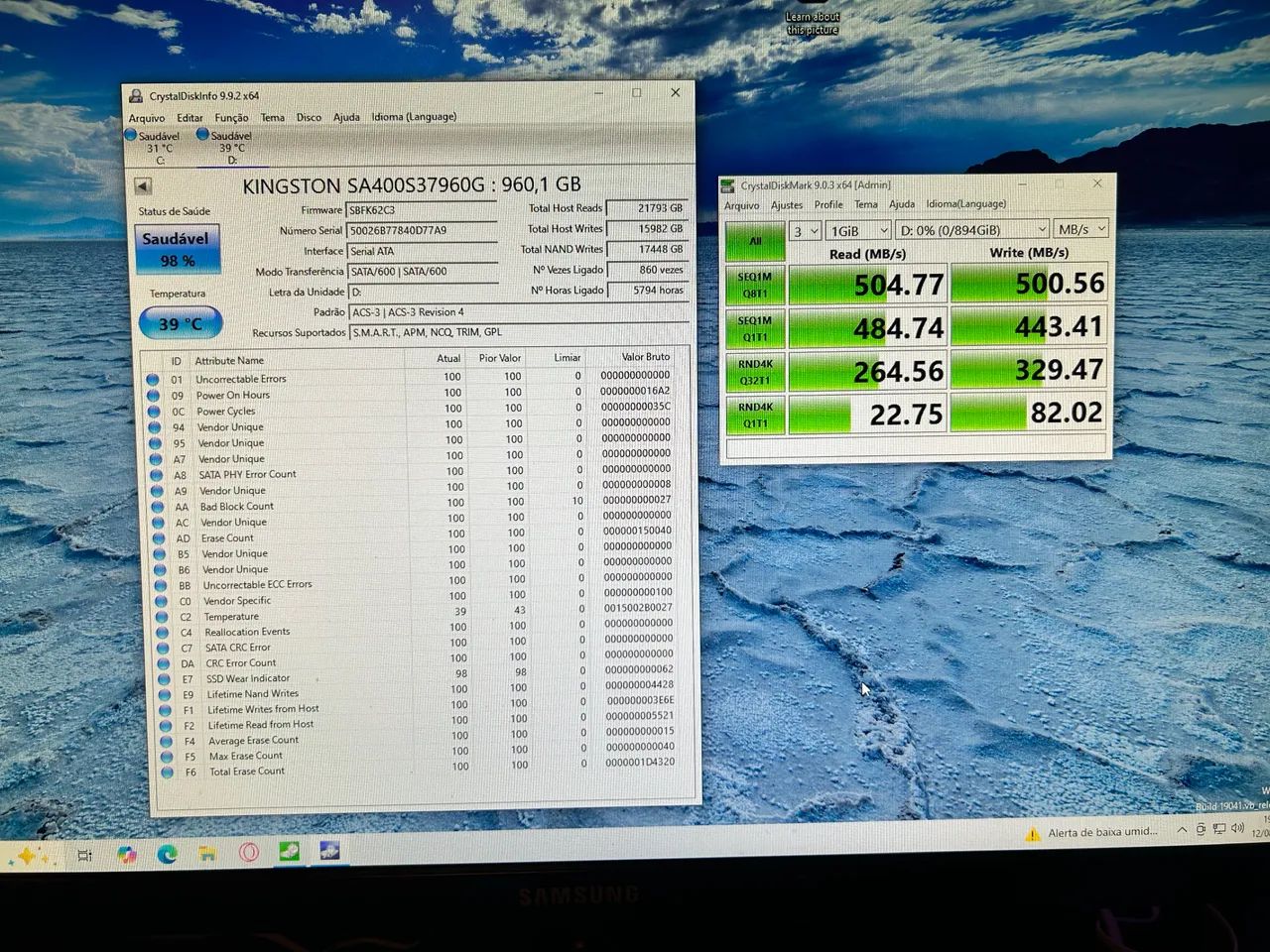 Ssd Kingston 960gb  - Foto 3