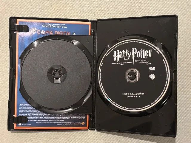 Harry Potter Relíquias da Morte PARTE 2 DVD Duplo - Foto 5