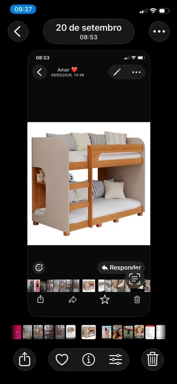 Cama beliche 