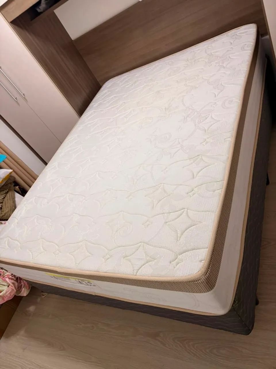 Cama box baú casal com colchão  - Foto 2