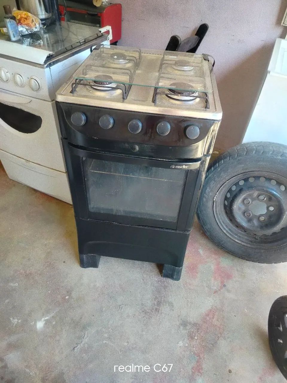 Fogão 4 bocas acendimento automático 