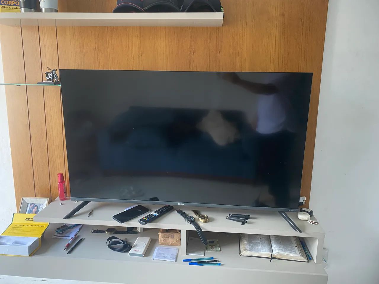 Tv philcon 50 polegadas 4k  ACEITO TROCA EM IPHONE  - Foto 3