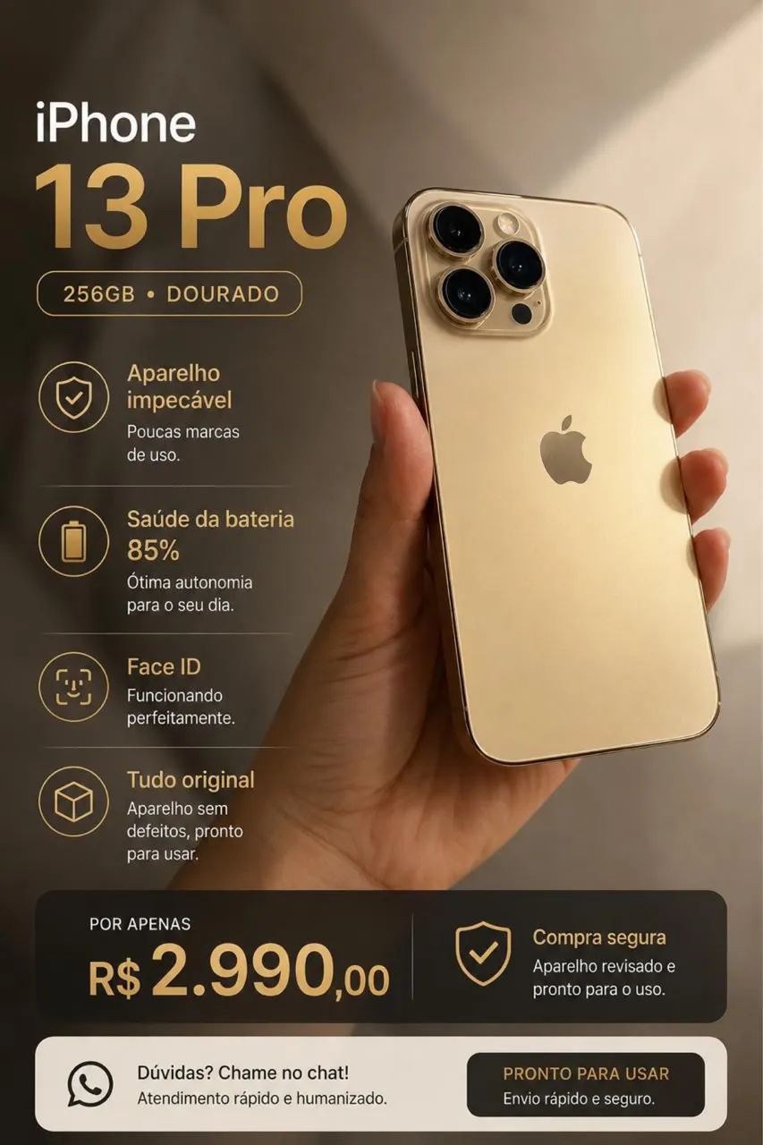 Iphone 13pro Semi-novo