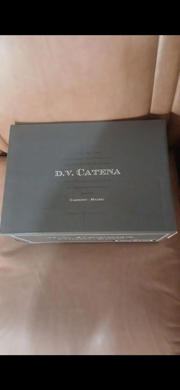 Caixa de Vinho D.V catena cabernet malbec 