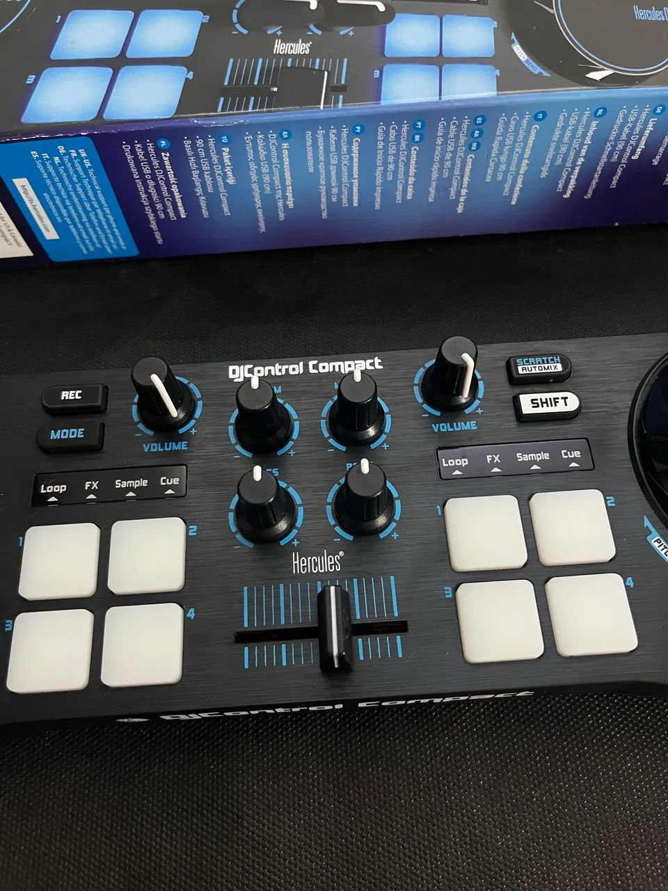 CONTROLADORA DJ HERCULES (DJCONTROL COMPACT) - Equipamentos e ...