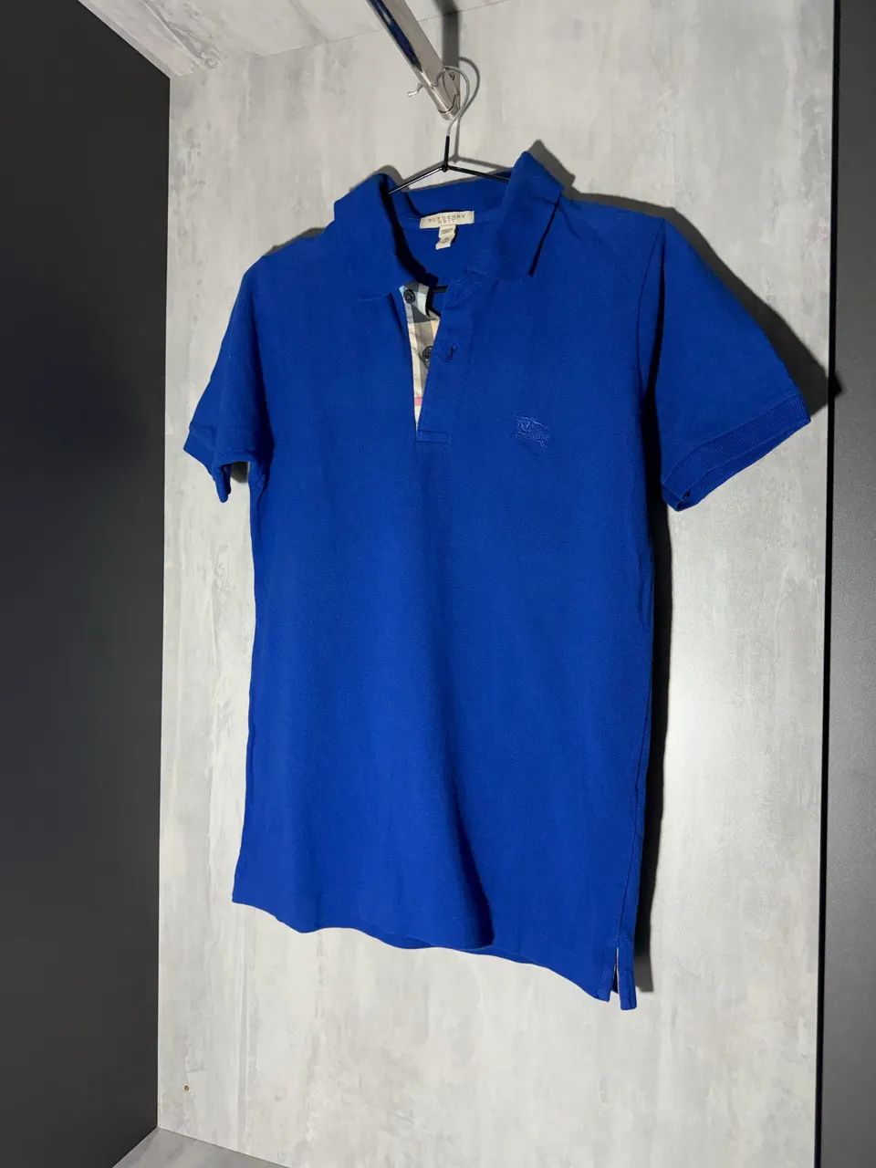 Polo burberry azul original tam PP