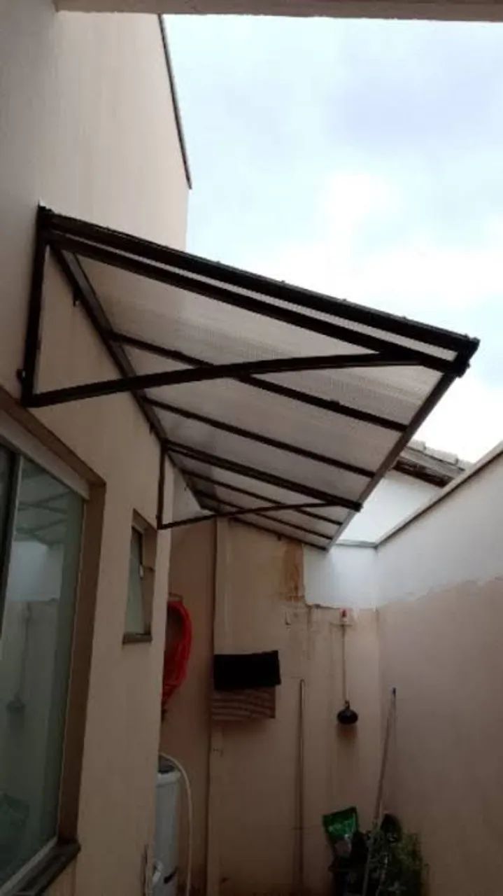 Pergolado e policarbonato em alumínio  - Foto 3