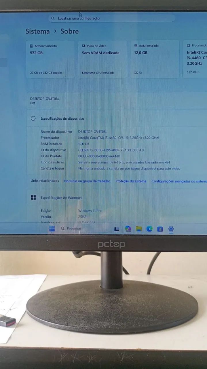 Computador de escritório  - Foto 4