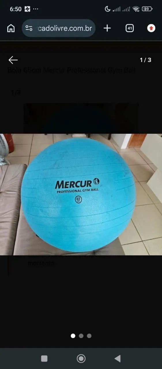 Bola de Pilates 65 CM - Foto 2