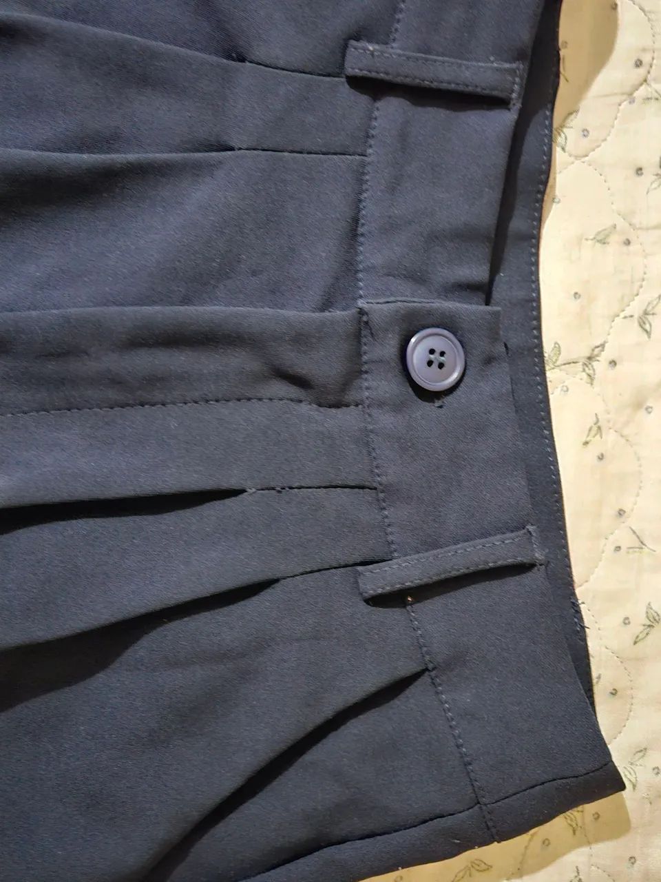 Short azul alfaiataria - Foto 2