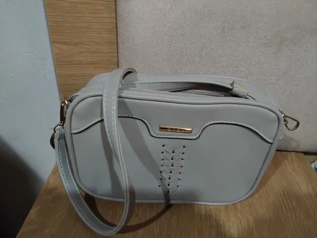 BOLSA ALÇA CINZA - Foto 2