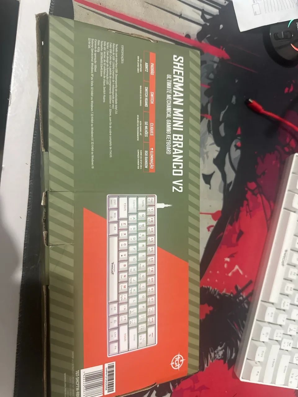 TGT Sherman Mini Branco V2 60%