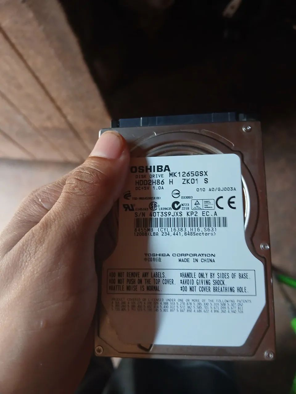 Hd de 120Gb para ps3 ps4 e notebook428513440511436802