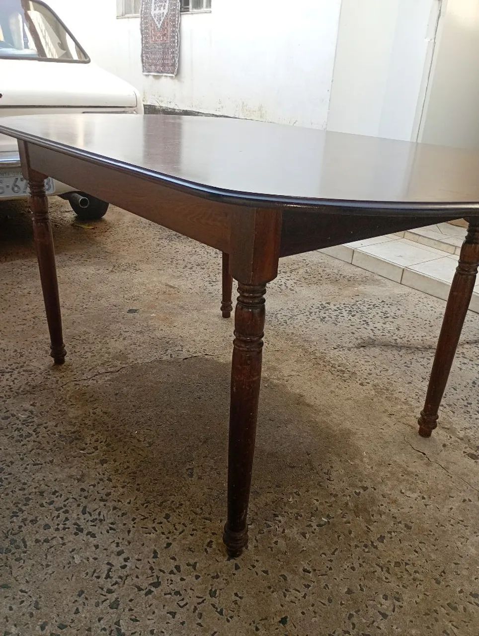Mesa colonial com 4 cadeiras - Foto 3