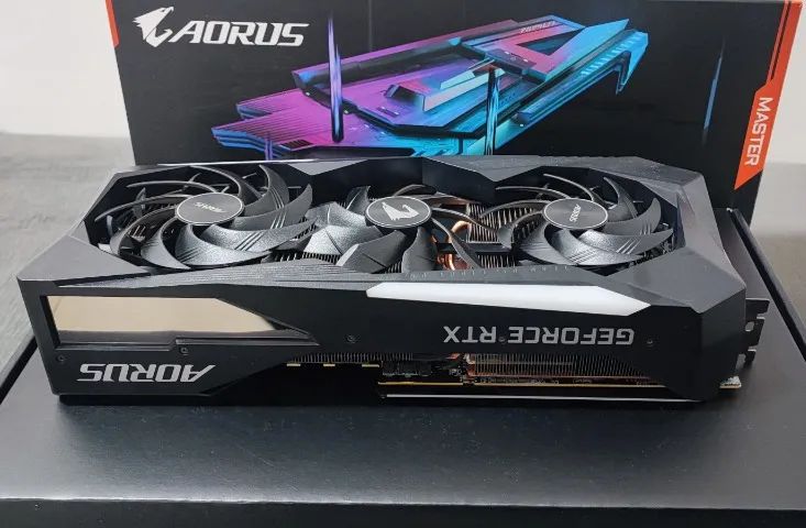 RTX 3070 TI Aorus Master 8GB Impecável - Foto 3